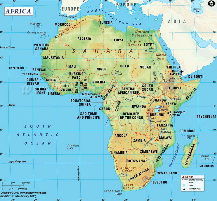 Реферат: Africa